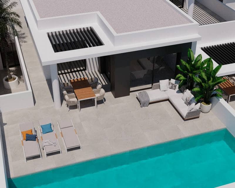4 soveværelse Semi-Rækkehus til salg i Ciudad Quesada med swimmingpool garage - € 699.750 (Ref: 9255905)