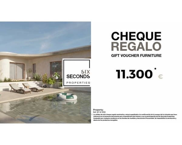 4 makuuhuone Huvila myytävänä paikassa San Fulgencio mukana uima-altaan 
autotalli - 1 187 000 € (Ref: 9258193)