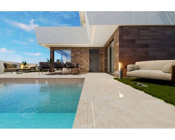 3 bedroom Semi-detached Villa for sale in Lo Pagan, San Pedro del Pinatar with pool garage - € 499,950 (Ref: 9270365)