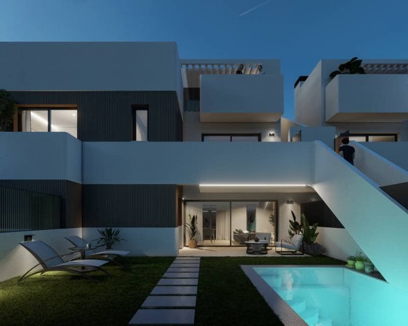 2 chambre Maison de Ville à vendre à San Pedro del Pinatar avec piscine garage - 314 900 € (Ref: 9271847)