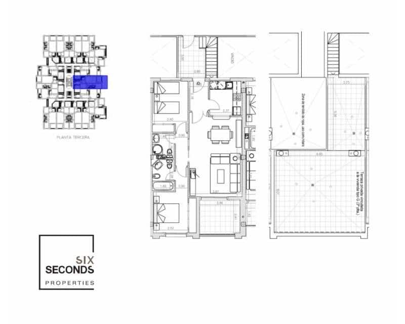 2 slaapkamer Penthouse te koop in Orihuela Costa met zwembad - € 193.500 (Ref: 9275262)