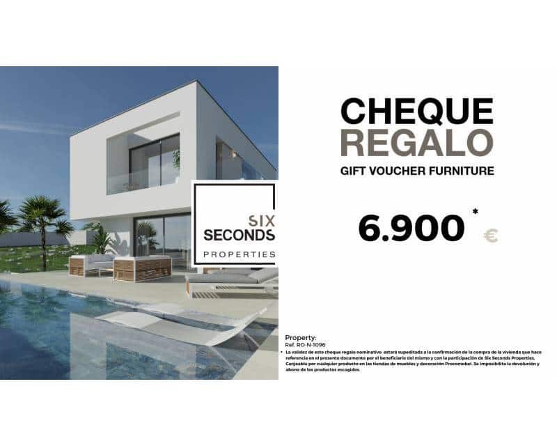 3 soveværelse Semi-Rækkehus til salg i Ciudad Quesada med swimmingpool garage - € 1.050.000 (Ref: 9278569)