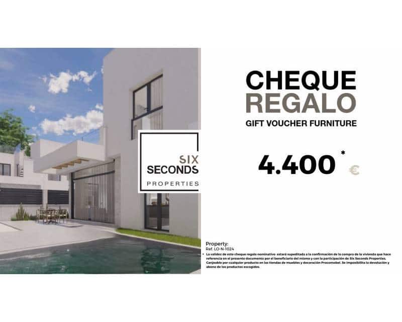 3 bedroom Semi-detached Villa for sale in Los Montesinos with pool garage - € 369,000 (Ref: 9308839)