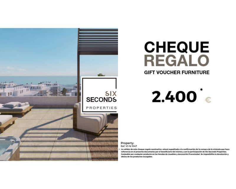 4 sypialnia Penthouse na sprzedaż w La Villajoyosa / Vila Joiosa z basenem garażem - 660 000 € (Ref: 9309091)