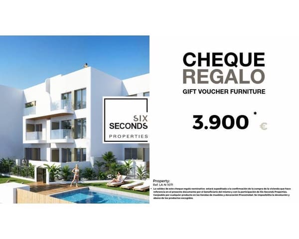 3 soverom Leilighet til salgs i Bahia Bella, Cartagena med svømmebasseng garasje - € 329 900 (Ref: 9314528)