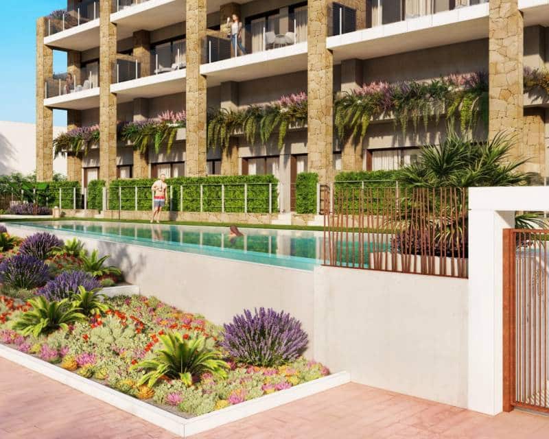 1 slaapkamer Strandappartement te koop in La Villajoyosa / Vila Joiosa met zwembad garage - € 429.000 (Ref: 9328614)