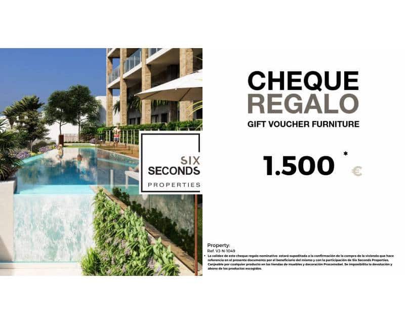 1 slaapkamer Strandappartement te koop in La Villajoyosa / Vila Joiosa met zwembad garage - € 429.000 (Ref: 9328614)