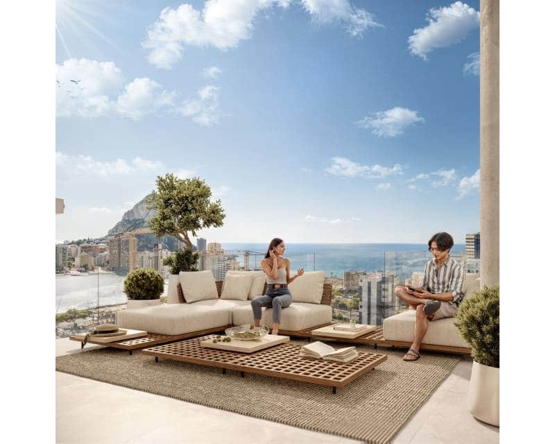 3 makuuhuone Kattohuoneisto myytävänä paikassa Calpe / Calp mukana uima-altaan 
autotalli - 1 100 000 € (Ref: 9335523)