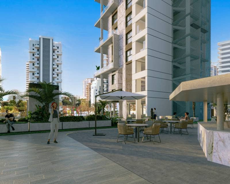2 chambre Appartement à vendre à Calpe / Calp avec piscine garage - 390 000 € (Ref: 9335529)