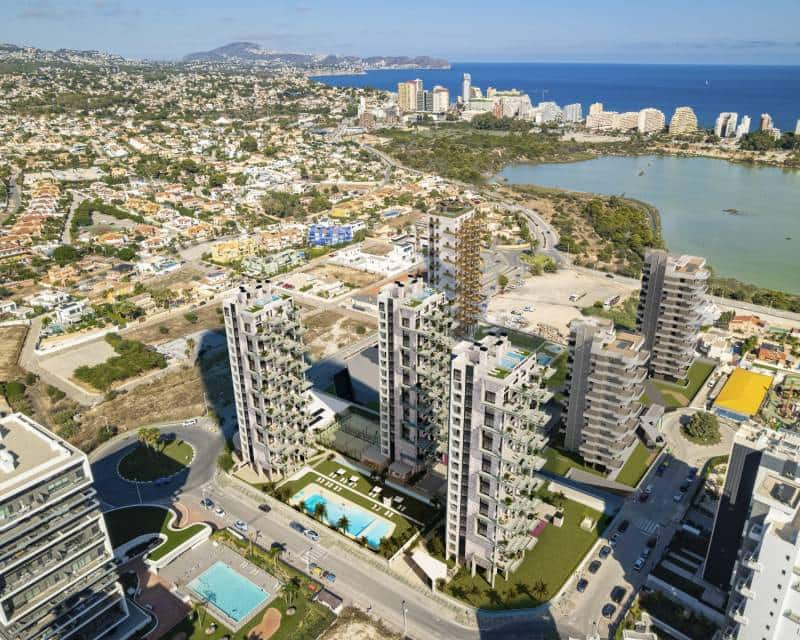 2 chambre Appartement à vendre à Calpe / Calp avec piscine garage - 390 000 € (Ref: 9335529)