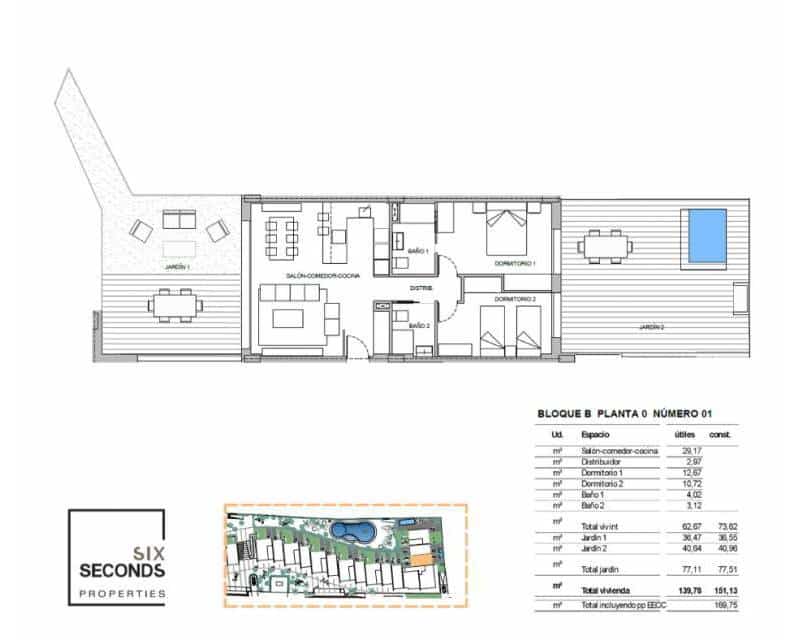 2 slaapkamer Appartement te koop in La Nucia met zwembad garage - € 367.900 (Ref: 9349830)