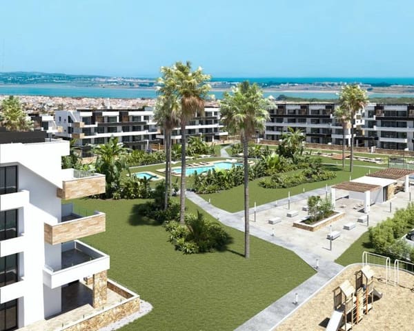 2 bedroom Apartment for sale in El Chaparral, Torrevieja with pool garage - € 274,000 (Ref: 9357562)