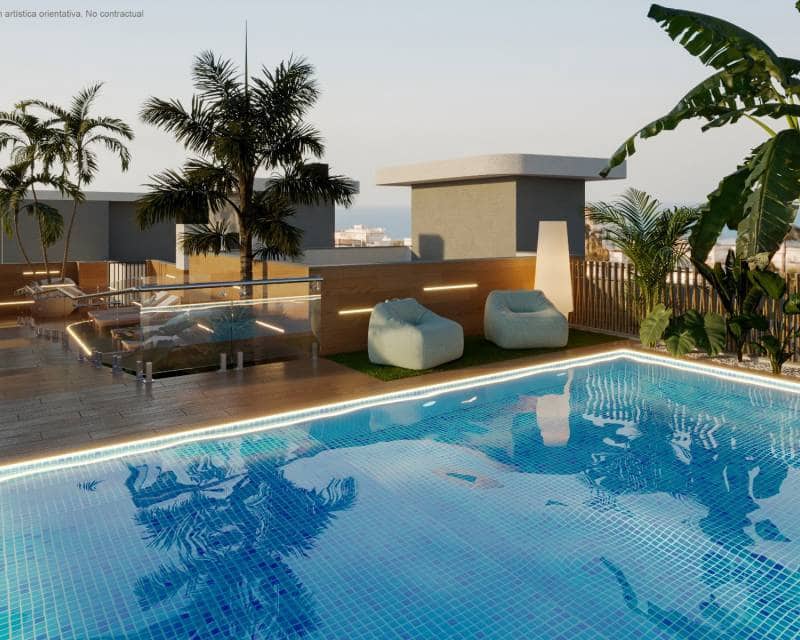 Apartamento de 2 habitaciones en Santa Pola en venta con piscina garaje - 235.000 € (Ref: 9360557)