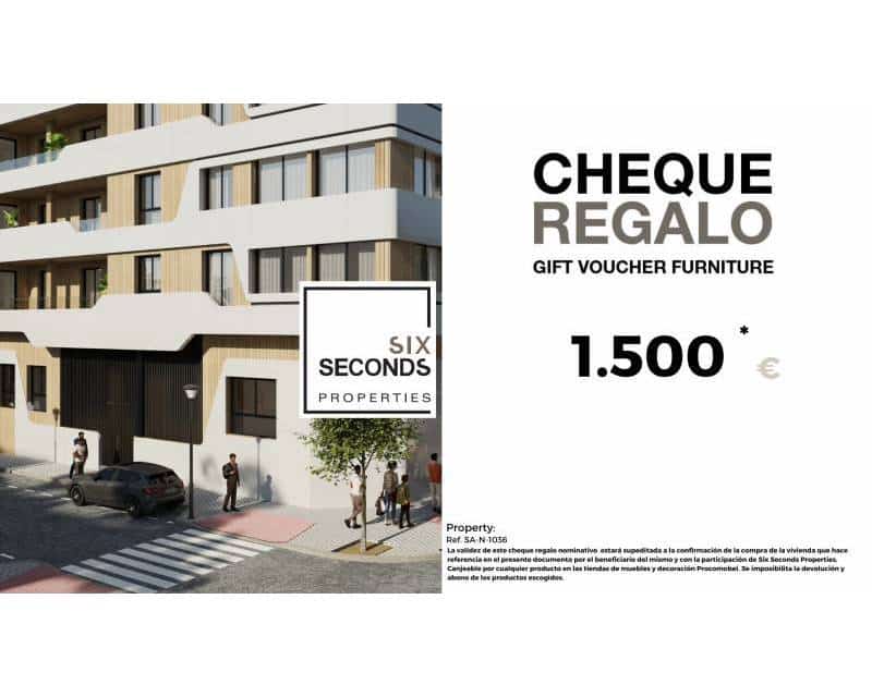 2 sovrum Lägenhet till salu i Santa Pola med pool garage - 215 000 € (Ref: 9360559)