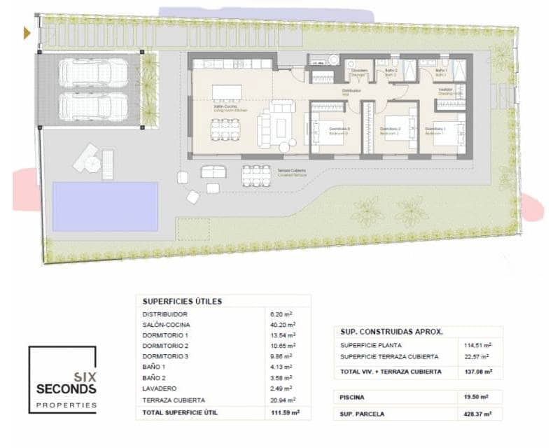 3 sovrum Semi-fristående Villa till salu i Finestrat med pool garage - 720 000 € (Ref: 9363091)