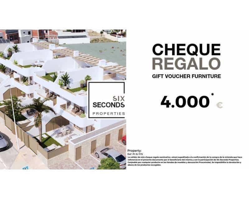 3 soveværelse Byhus til salg i San Pedro del Pinatar med swimmingpool - € 339.900 (Ref: 9372379)