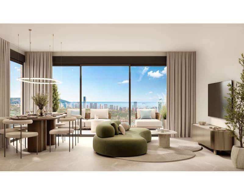 3 slaapkamer Penthouse te koop in Finestrat met zwembad garage - € 650.000 (Ref: 9372380)