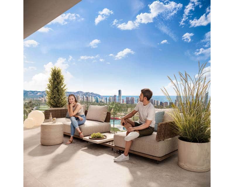 3 slaapkamer Penthouse te koop in Finestrat met zwembad garage - € 650.000 (Ref: 9372380)