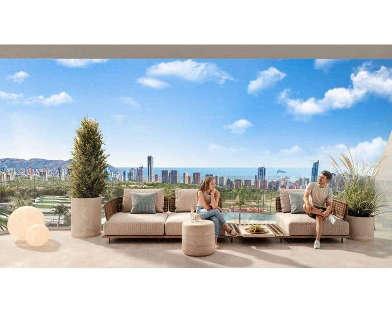 3 slaapkamer Penthouse te koop in Finestrat met zwembad garage - € 650.000 (Ref: 9372380)