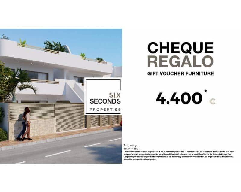 3 sypialnia Dom na sprzedaż w San Pedro del Pinatar z basenem - 369 900 € (Ref: 9374371)