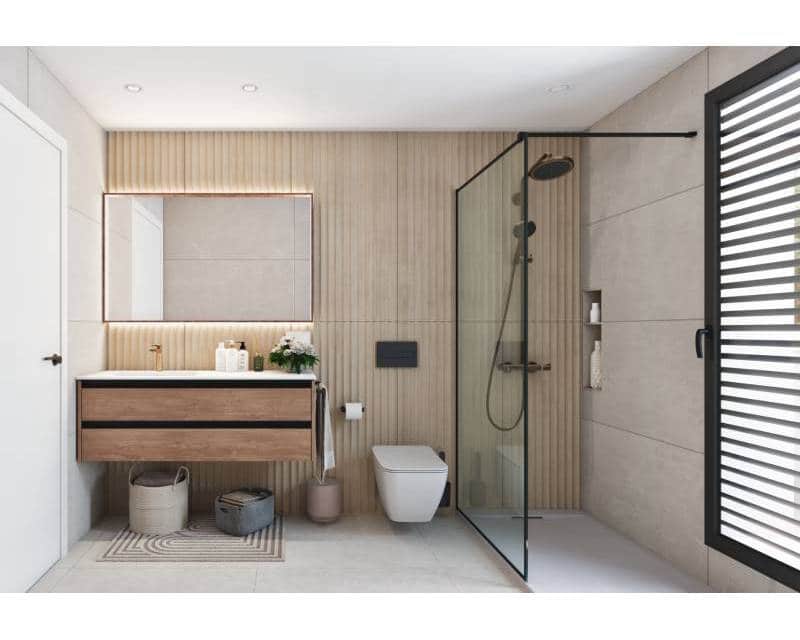 3 sypialnia Dom blizniak na sprzedaż w Santiago de la Ribera z basenem garażem - 585 000 € (Ref: 9378329)