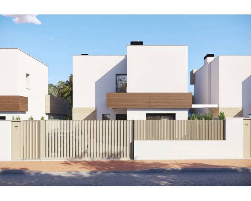 3 sypialnia Dom blizniak na sprzedaż w Santiago de la Ribera z basenem garażem - 585 000 € (Ref: 9378329)