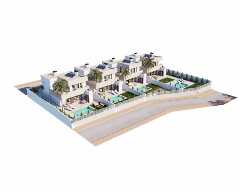 3 sypialnia Dom blizniak na sprzedaż w Santiago de la Ribera z basenem garażem - 585 000 € (Ref: 9378329)