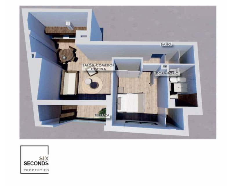 1 camera da letto Appartamento in vendita in Torrevieja con piscina - 214.000 € (Rif: 9386130)