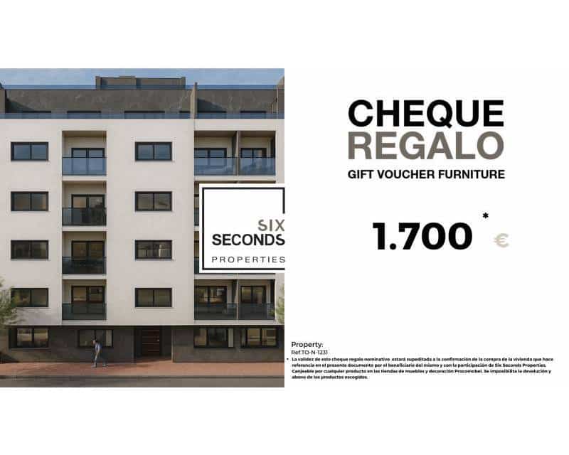 Apartamento de 2 habitaciones en Torrevieja en venta con piscina - 287.000 € (Ref: 9386412)