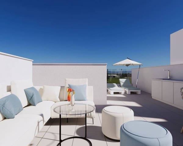 3 quarto Apartamento para venda em Las Lomas de Rame - Bahía Bella, Los Alcázares com piscina garagem - 357 000 € (Ref: 9388556)