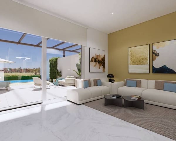 3 quarto Apartamento para venda em Las Lomas de Rame - Bahía Bella, Los Alcázares com piscina garagem - 357 000 € (Ref: 9388556)