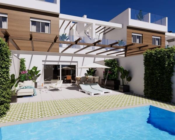 3 quarto Apartamento para venda em Las Lomas de Rame - Bahía Bella, Los Alcázares com piscina garagem - 357 000 € (Ref: 9388556)