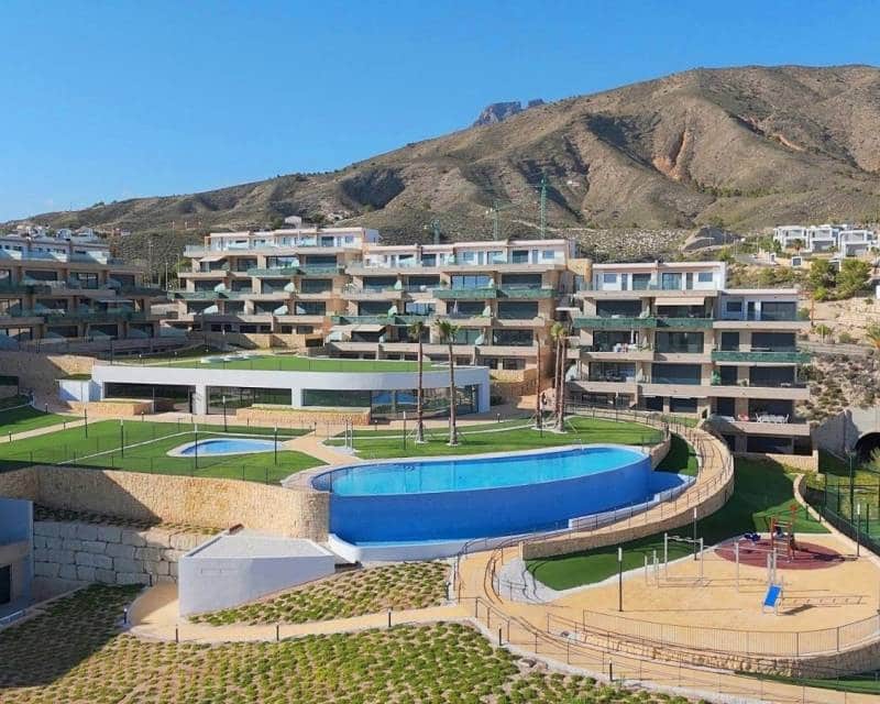 2 chambre Appartement à vendre à Finestrat avec piscine garage - 400 000 € (Ref: 9396781)