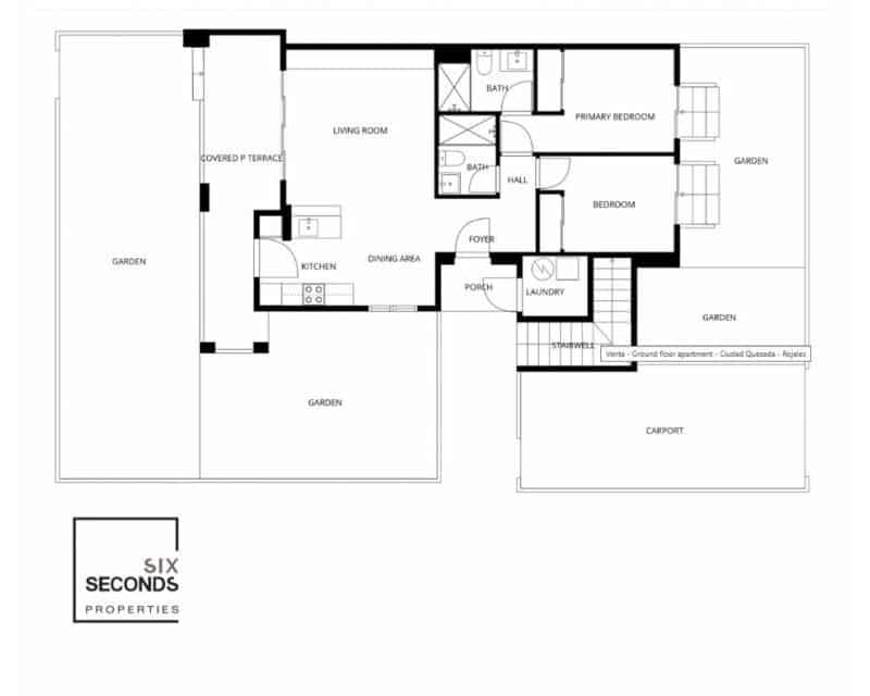 2 Zimmer Apartment zu verkaufen in Ciudad Quesada mit Pool Garage - 389.000 € (Ref: 9449430)