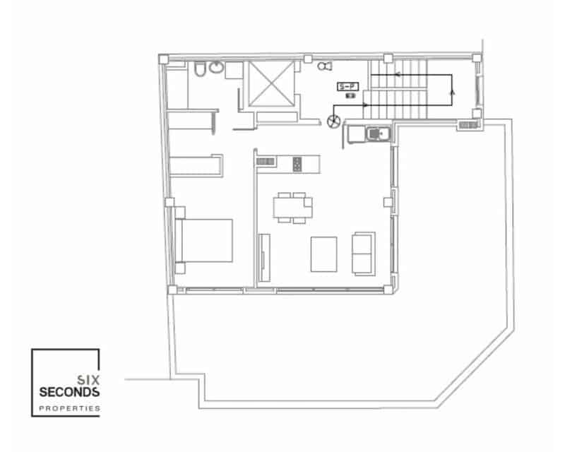 1 bedroom Penthouse for sale in Guardamar del Segura with pool - € 339,500 (Ref: 9462861)