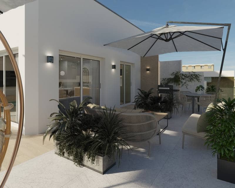 1 bedroom Penthouse for sale in Guardamar del Segura with pool - € 339,500 (Ref: 9462861)