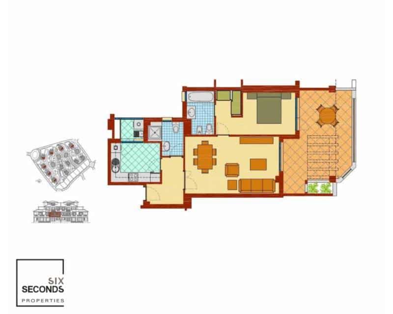 1 Zimmer Apartment zu verkaufen in Finestrat mit Pool Garage - 320.000 € (Ref: 9464797)