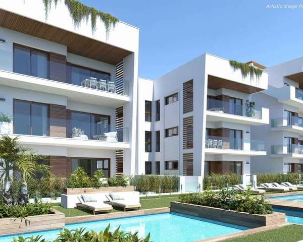 2 soverom Penthouse til salgs i Los Narejos, Los Alcázares med svømmebasseng garasje - € 349 000 (Ref: 9469026)