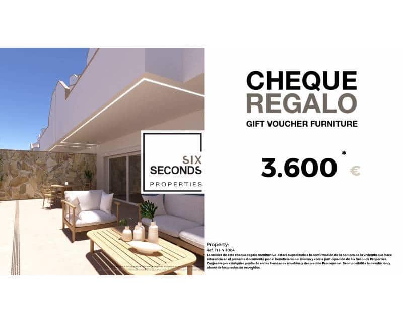 2 sypialnia Dom na sprzedaż w Torre de la Horadada z basenem garażem - 375 000 € (Ref: 9471602)