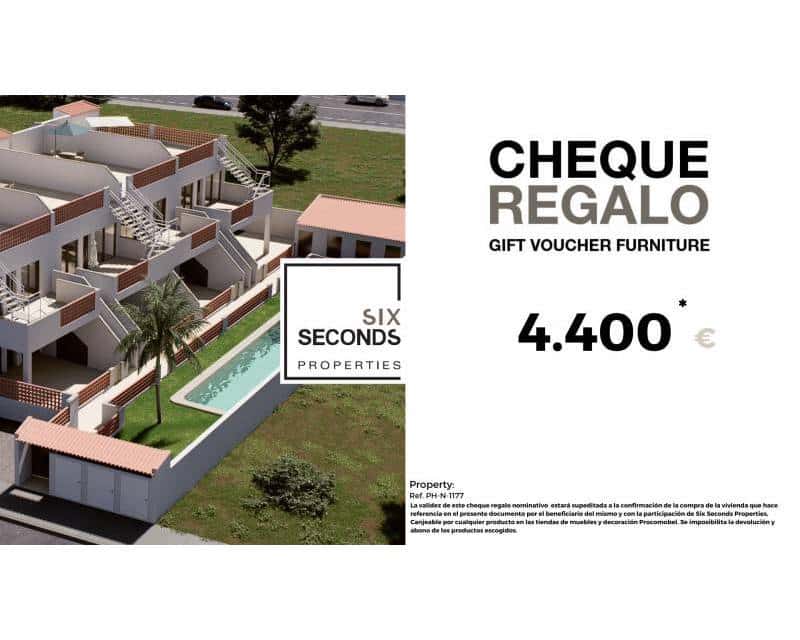 3 bedroom Townhouse for sale in Pilar de la Horadada with pool garage - € 369,900 (Ref: 9473568)