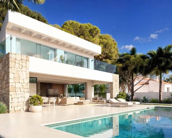 4 chambre Villa/Maison à vendre à Benimeit - Tabaira, Teulada-Moraira avec piscine garage - 2 300 000 € (Ref: 9474410)