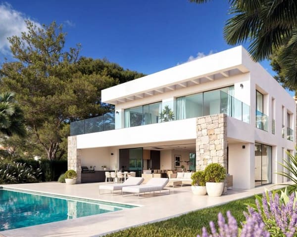 4 chambre Villa/Maison à vendre à Benimeit - Tabaira, Teulada-Moraira avec piscine garage - 2 300 000 € (Ref: 9474410)