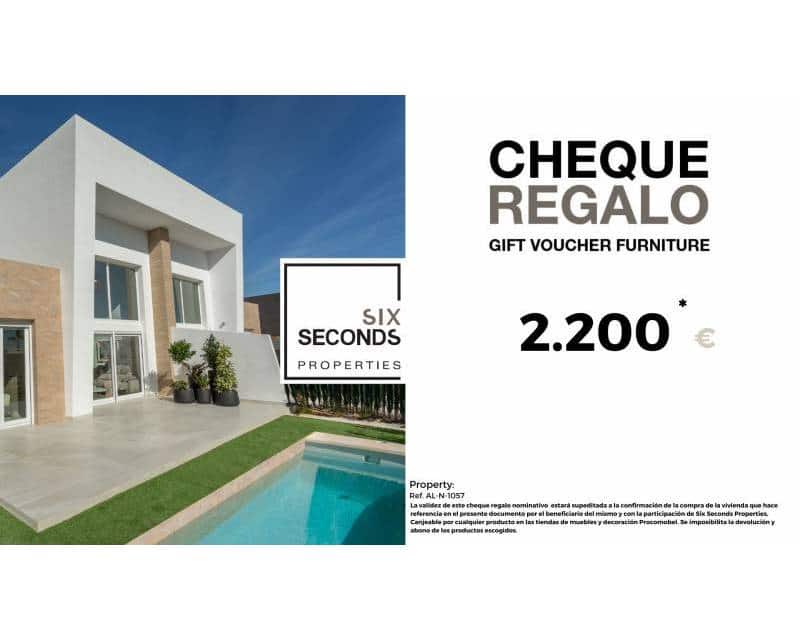 3 bedroom Semi-detached Villa for sale in Algorfa with pool garage - € 475,000 (Ref: 9474494)