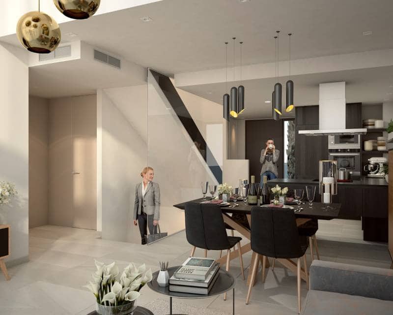 3 chambre Villa/Maison Semi-Mitoyenne à vendre à Algorfa avec piscine garage - 573 000 € (Ref: 9474551)