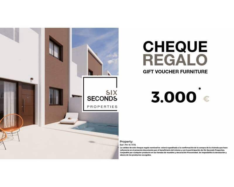 3 makuuhuone Rivitalo myytävänä paikassa Pilar de la Horadada - 285 000 € (Ref: 9475666)