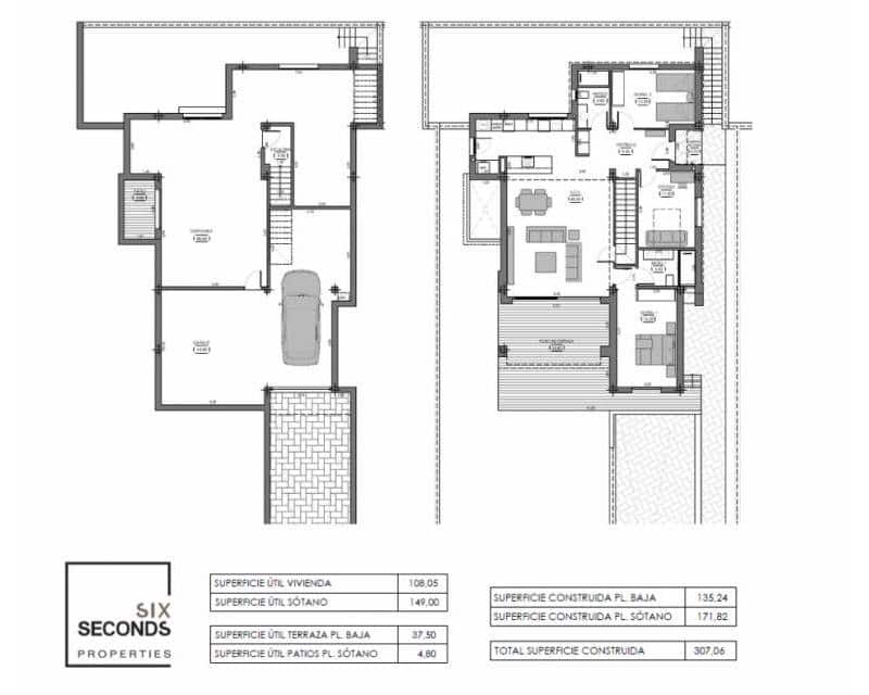3 bedroom Villa for sale in Algorfa with pool garage - € 779,000 (Ref: 9489822)