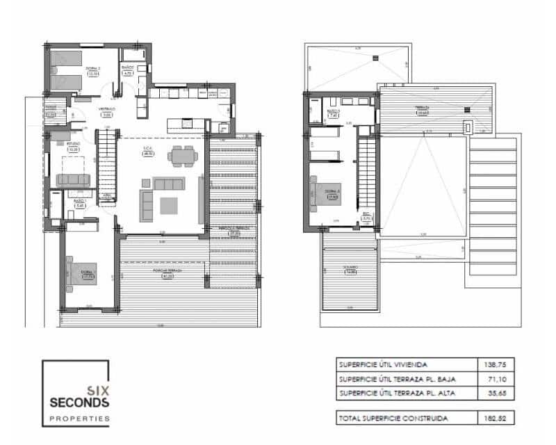 4 bedroom Villa for sale in Algorfa with pool garage - € 793,000 (Ref: 9490001)
