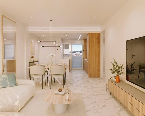 3 chambre Appartement à vendre à Punta Prima, Torrevieja avec piscine garage - 374 000 € (Ref: 9524951)