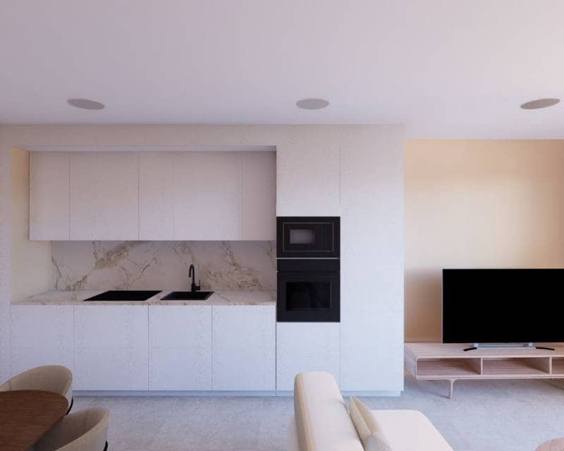 2 soverom Penthouse til salgs i El Campello med svømmebasseng garasje - € 460 000 (Ref: 9528655)