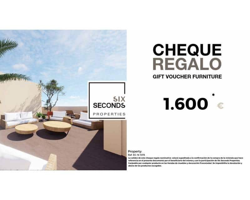 2 soverom Penthouse til salgs i El Campello med svømmebasseng garasje - € 460 000 (Ref: 9528655)